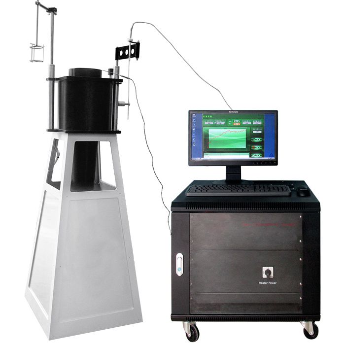 Non-Combustibility Test Machine - Stainless Steel, 500x500x1200 mm, Electric Furnace, Touchscreen Control, ISO 1182| Automatic Testing, Data Export USB/RS232, Over-Temperature Protection