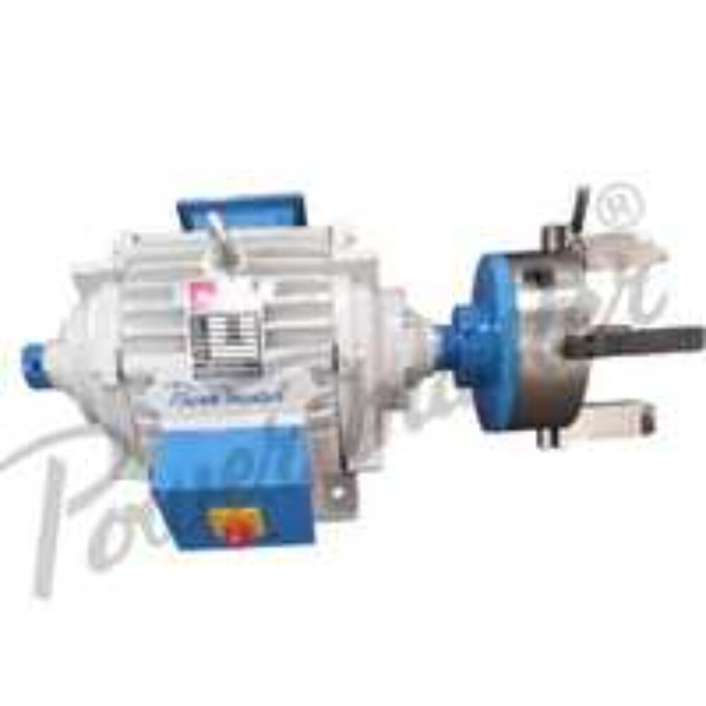 Utility Head Regmaar Polishing Machine - Color: Blue And White