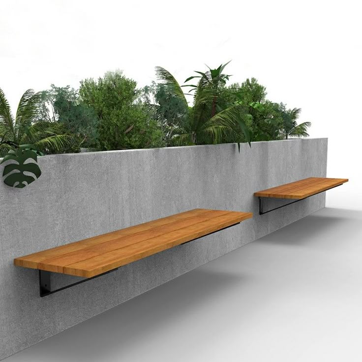 Wall Mounted Benches - Application: Industrial