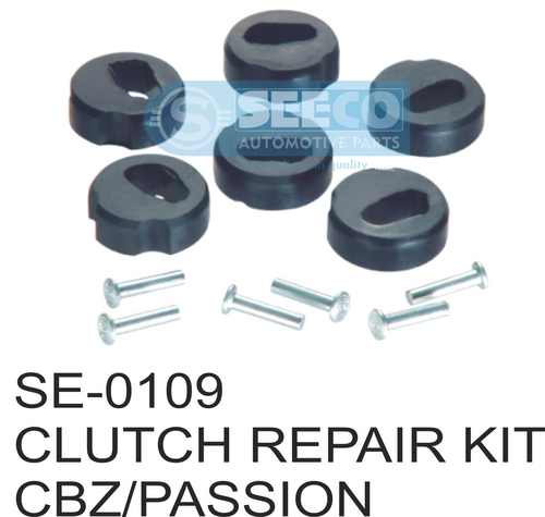 Clutch Repair Kit - Asbestos-Free, 1-2 Inch Moulded Plates | Environmentally Friendly, High Performance