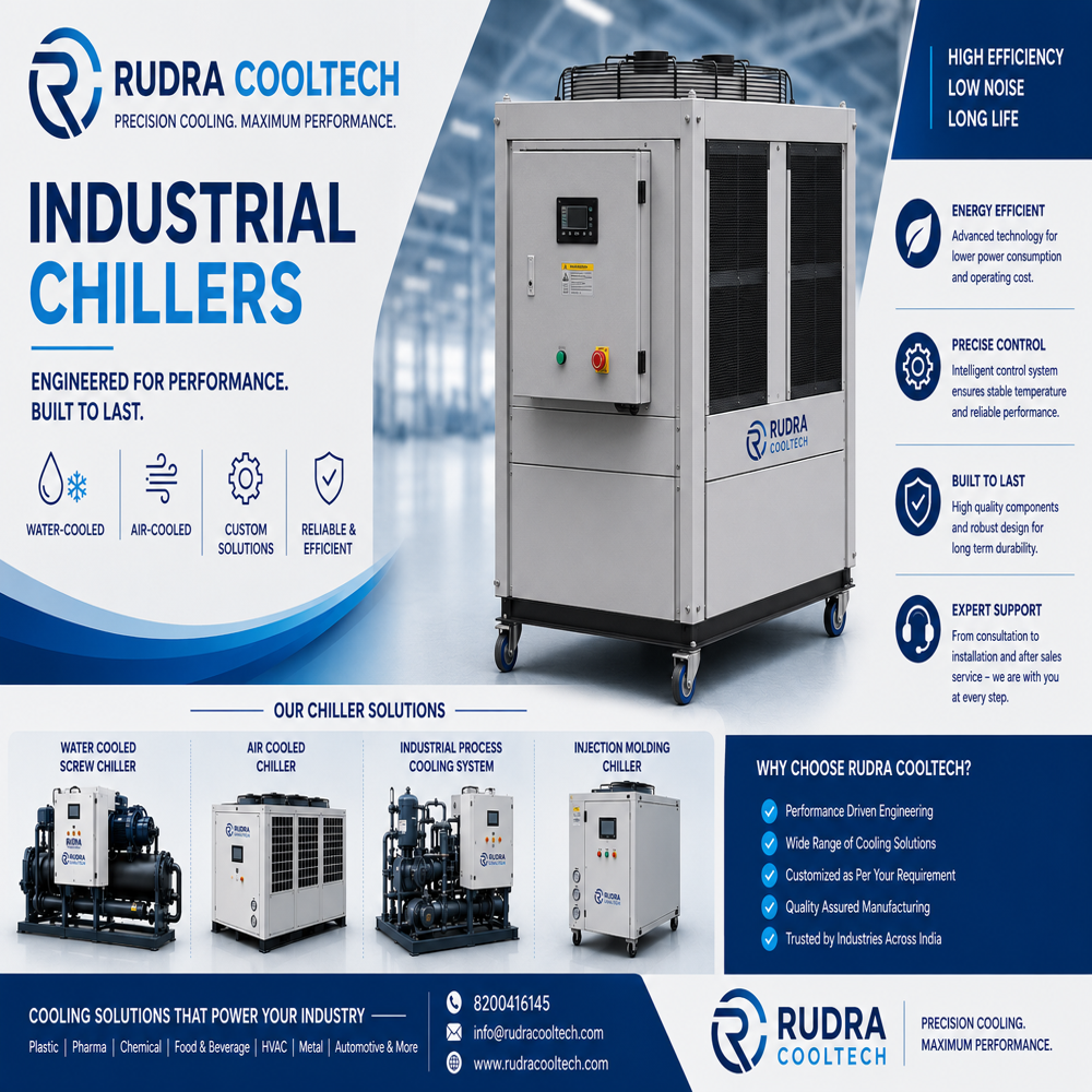 Air Cooled Process Chiller For Pharmaceutical And Healthcare Industries - Application: Dairy Plant