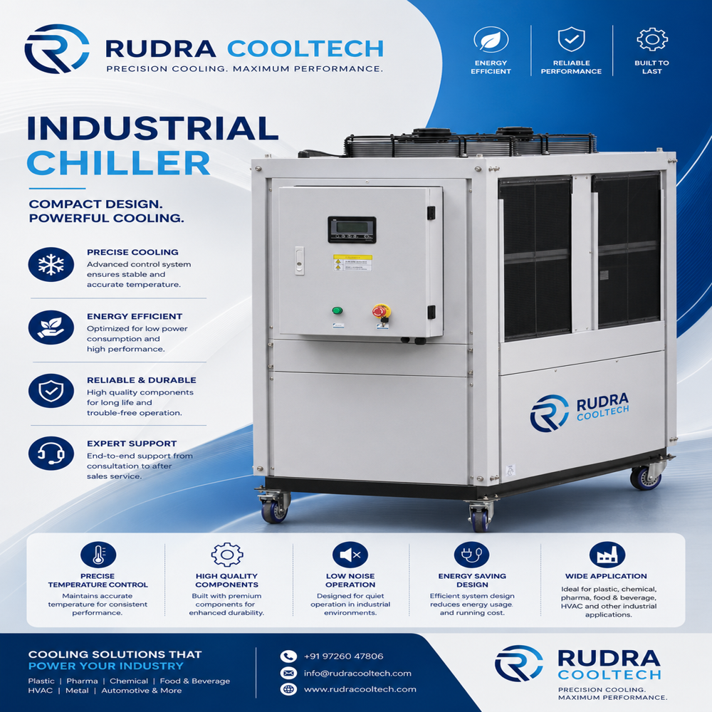 Air Cooled Process Chiller For Pharmaceutical And Healthcare Industries - Application: Dairy Plant