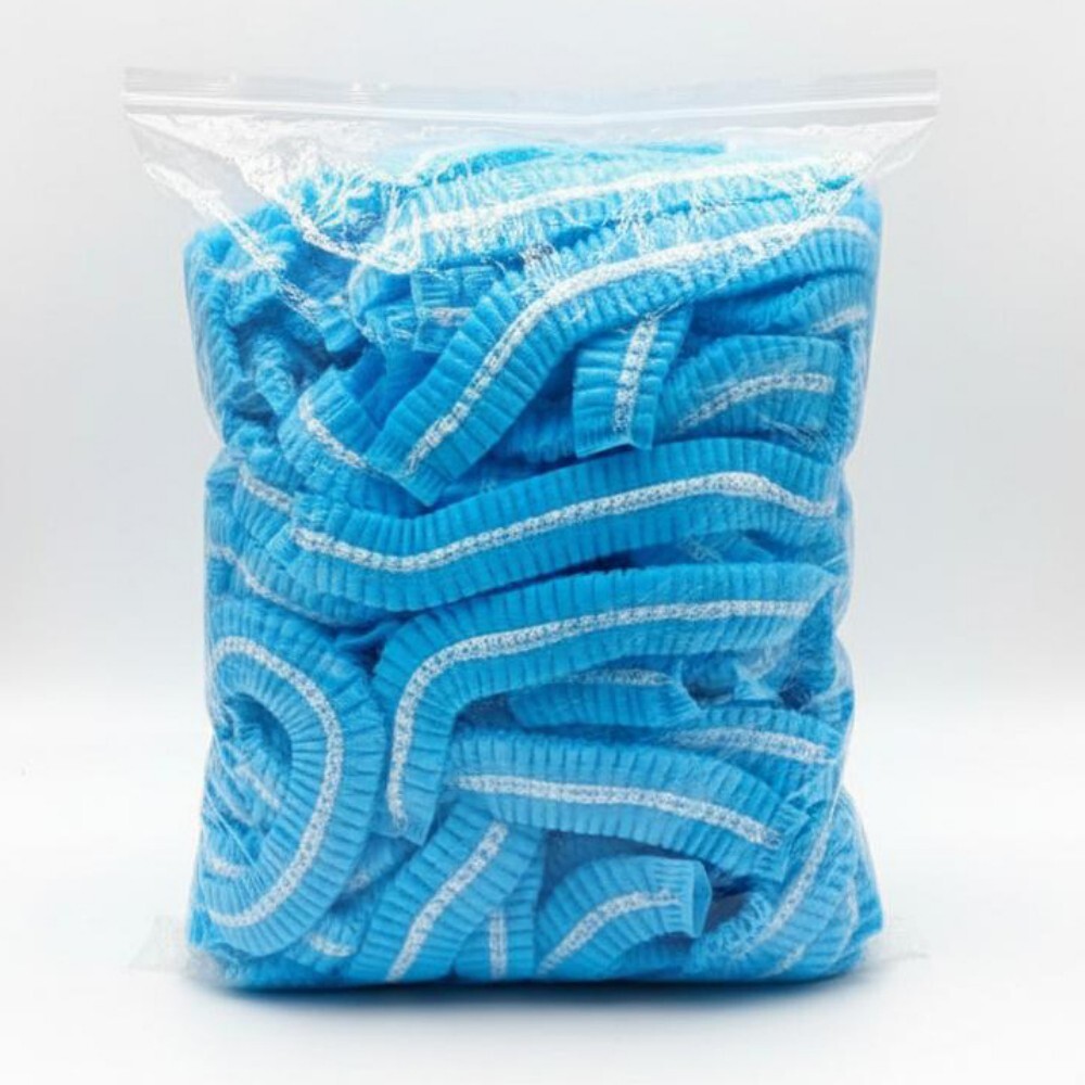 Bouffant Cap(disposable) - Color: Blue