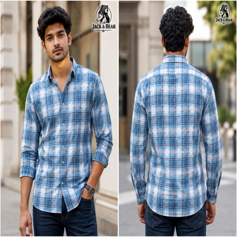 oxford check shirt