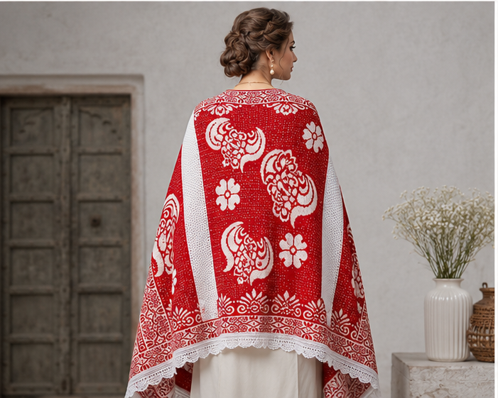 KNITTING SHAWL