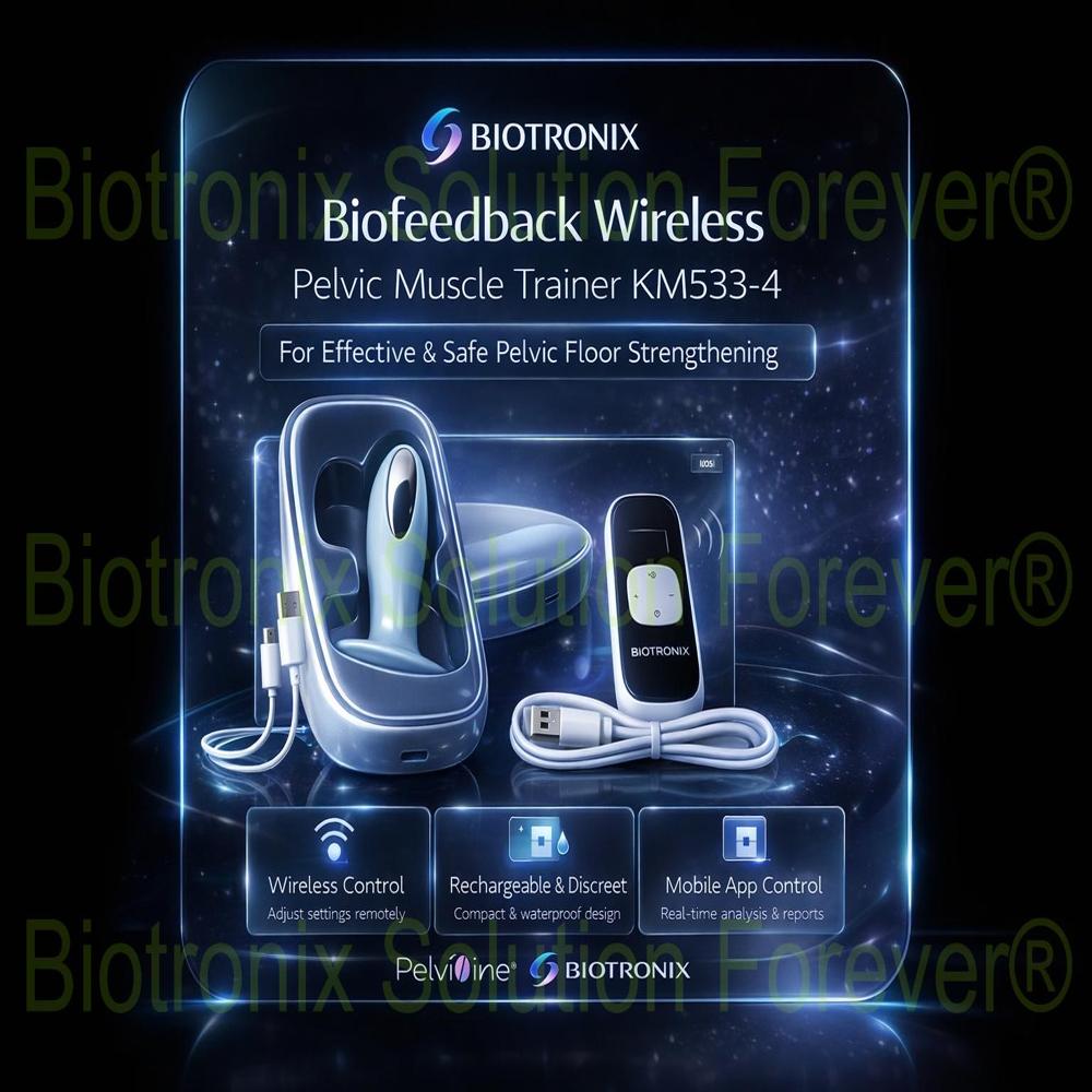 KM-533 Konmed Biofeedback Pelvic Muscle Trainer for Women's Health