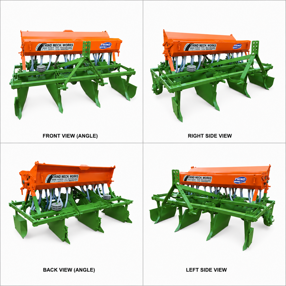 Carrot Ridger Seeder Cum Fertilizer Drill