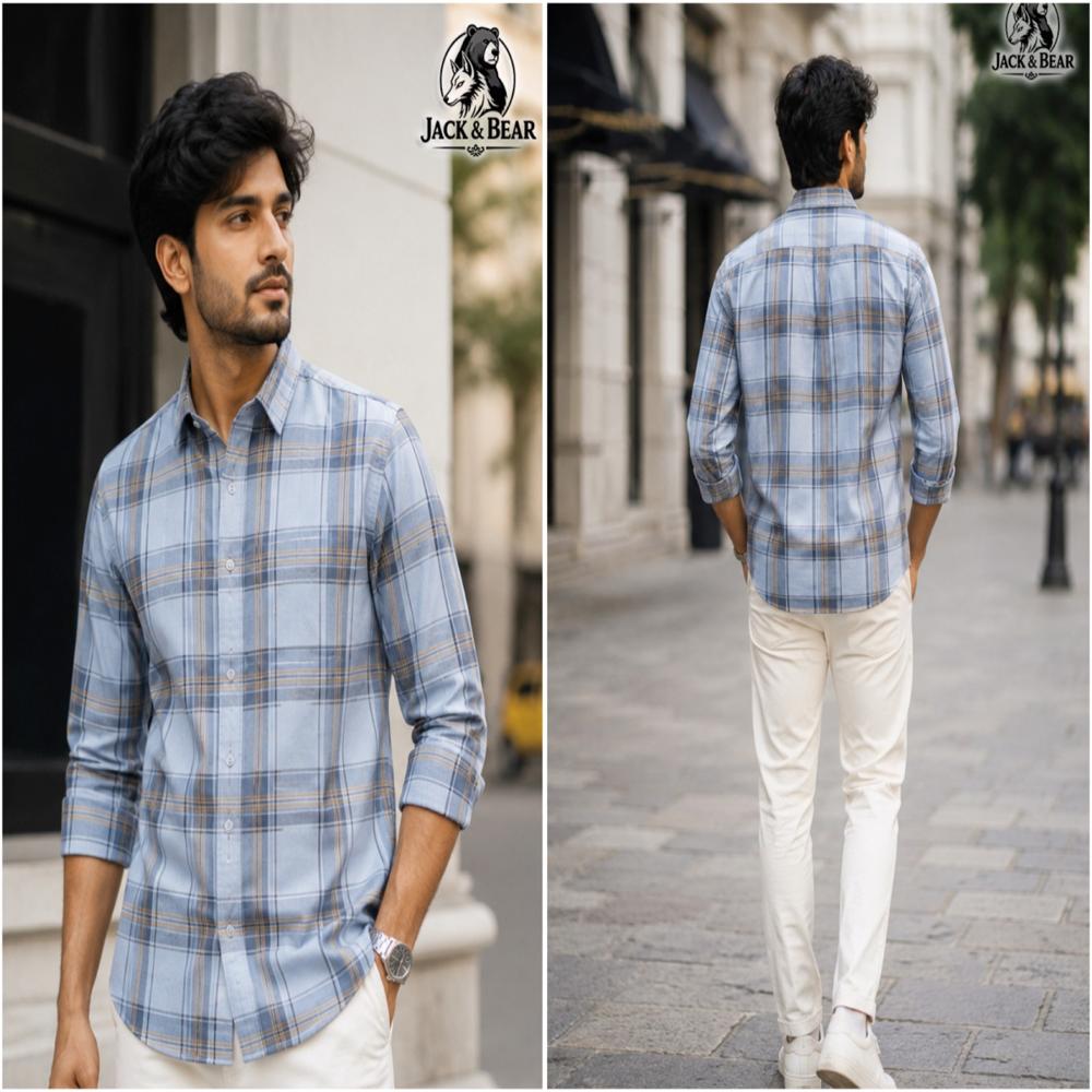 oxford check shirt