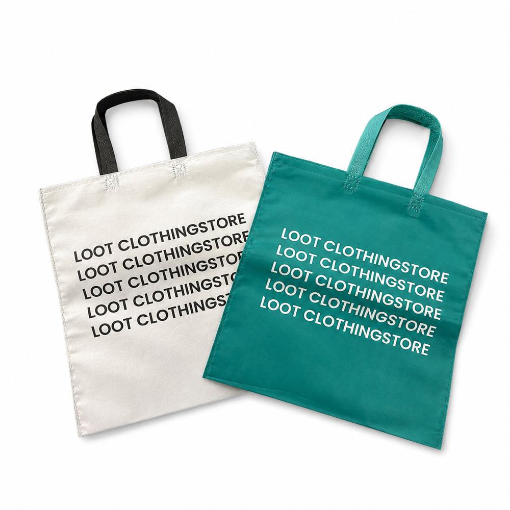 BOPP 3 layer loop handle non woven bags