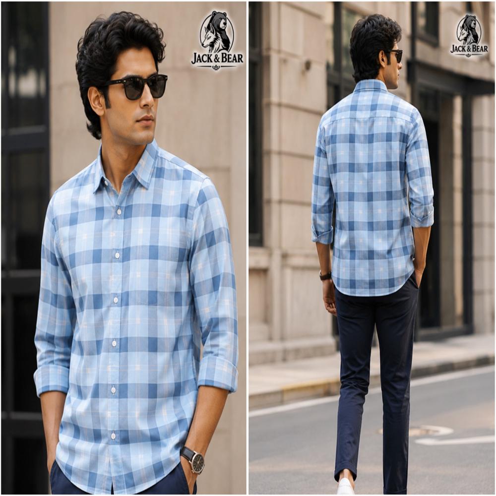 oxford checks shirt