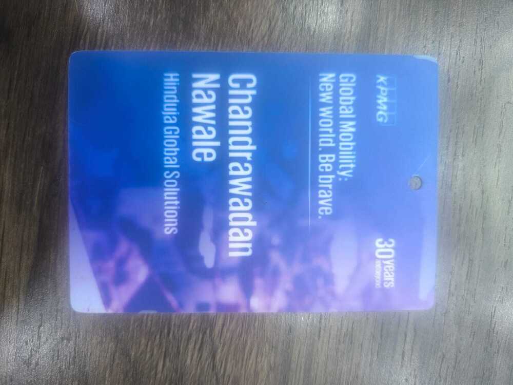 Accreditation Card