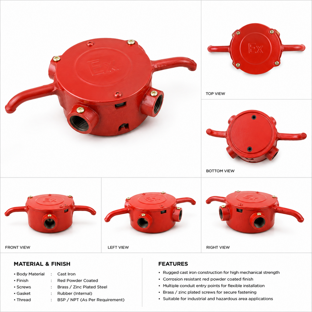 Red Fan Junction Box