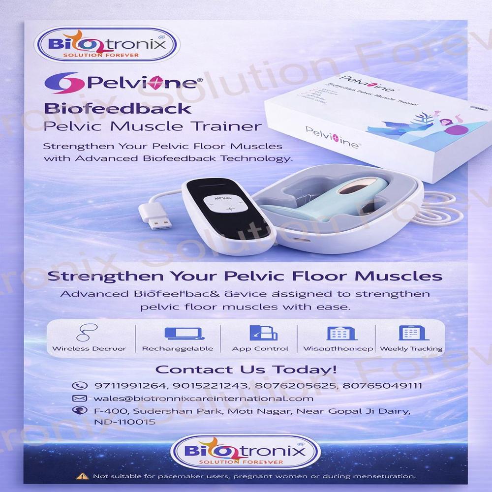 Advanced Pelvic Floor Rehabilitation Device with Biofeedback Technology