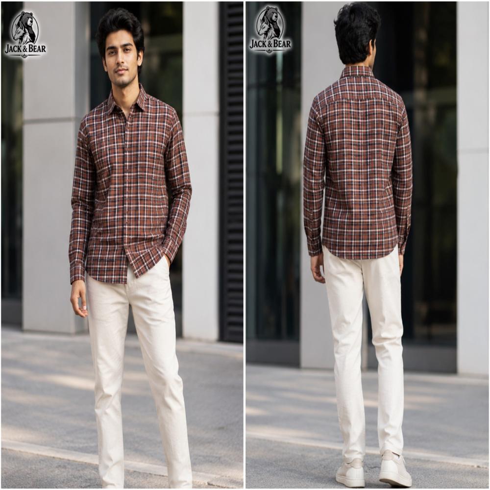 oxford checks shirt