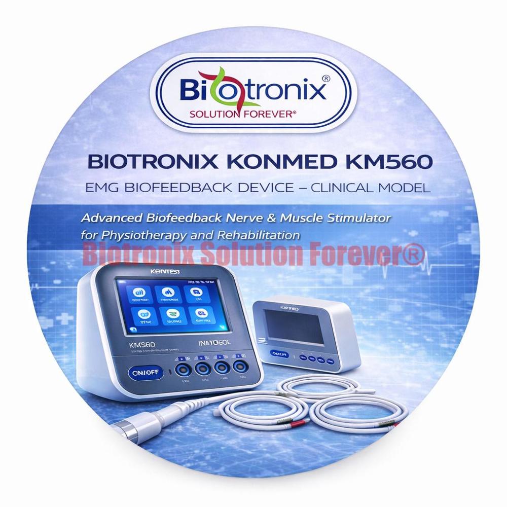 KM-560 EMG Biofeedback and Muscle Stimulator for Rehabilitation