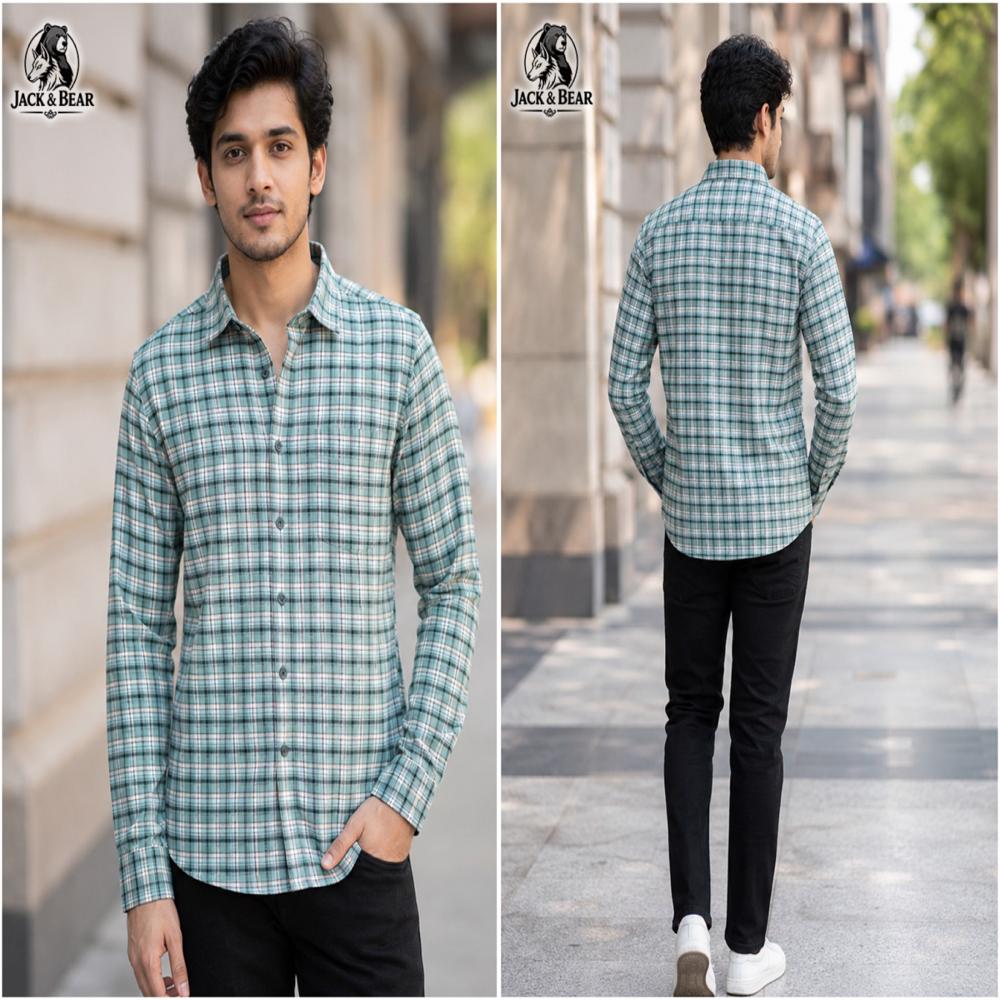 oxford checks shirt