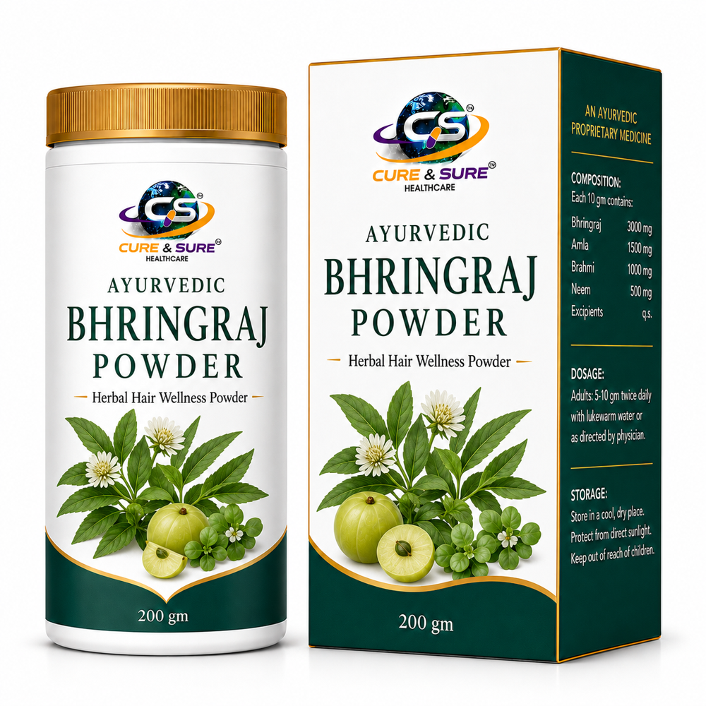 Ayurvedic Bhringraj Powder Third Party Manufacturing