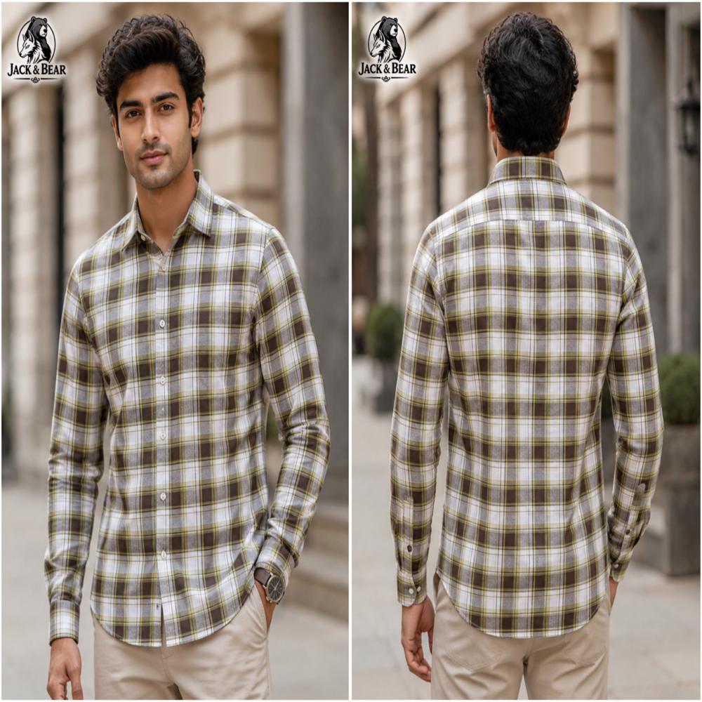 oxford check shirt