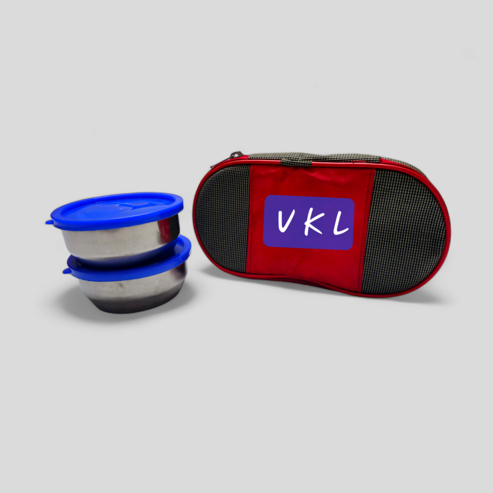 Bag 2 Containers Lunch Box