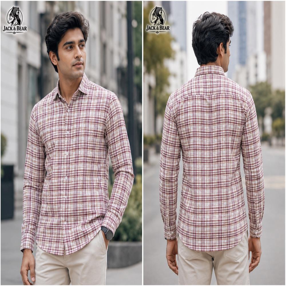 oxford checks shirt