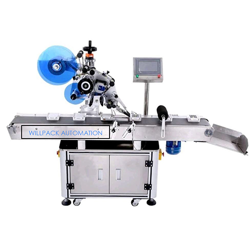 Top Label Applicator Machine