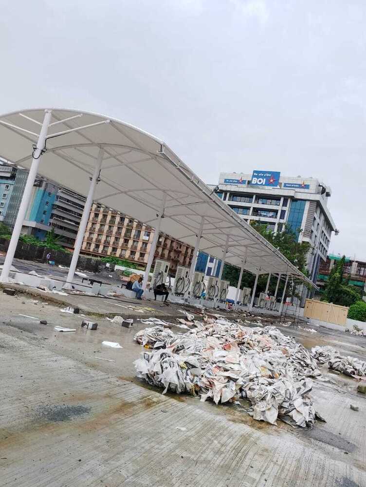 Bus Parking Tensile