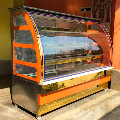 C Band Sweet Dubble Golden Display Counter