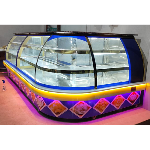 Dume Glass With Cash Counter Display Counter