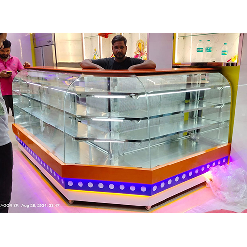 Korean J Band Sweet Display Counter