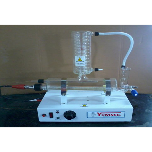 All Glass Basic Still with Quartz Heater 4 LPH