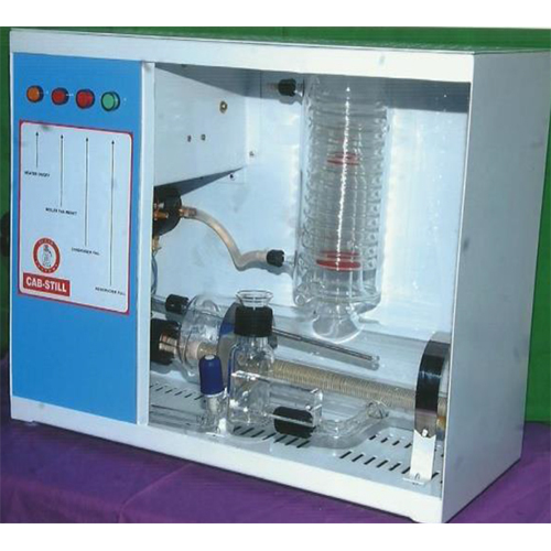 All Glass Single Distiller Automatic Cabinet Model