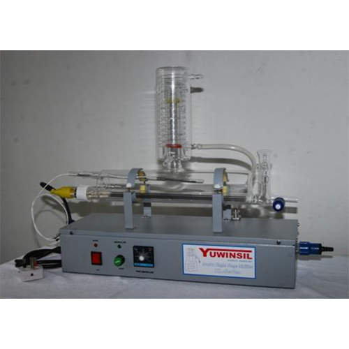 All Quartz Single Distiller Hozizontal Model 1 to 4 LPH