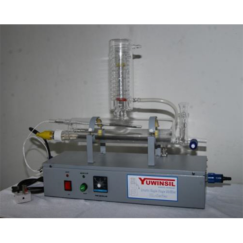 All Quartz Single Distiller Horizontal Model 5 to 6 LPH