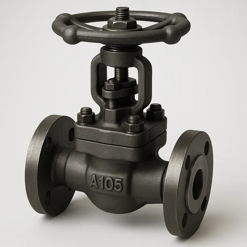 Steel Globe Valve - ASTM A351 CF8M Stainless Steel, 1/2 to 24 Inch, Class 150-1500, Bolted Bonnet, Precise Flow Control