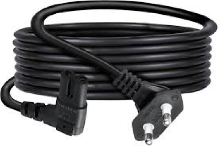 2-Pin Indian Laptop Power Cord , 1.5 M