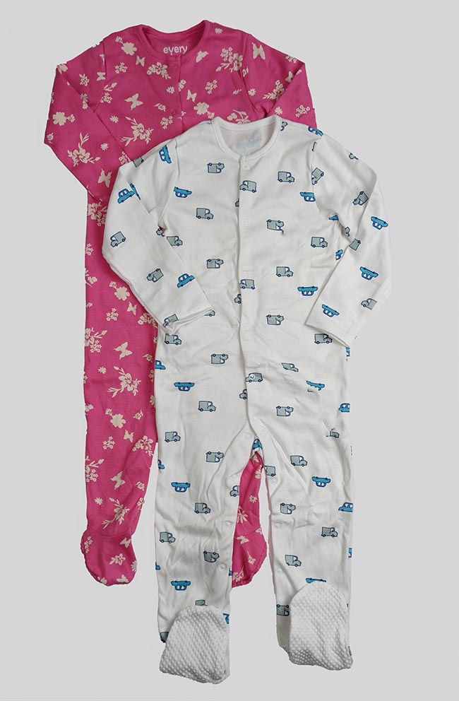 A31325 | Baby Sleepsuits Assorted