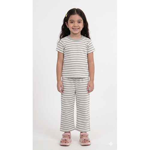Kids Grey Top Bottom Cord Set