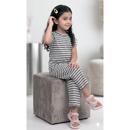 Kidz Black Top Bottom Cord Set