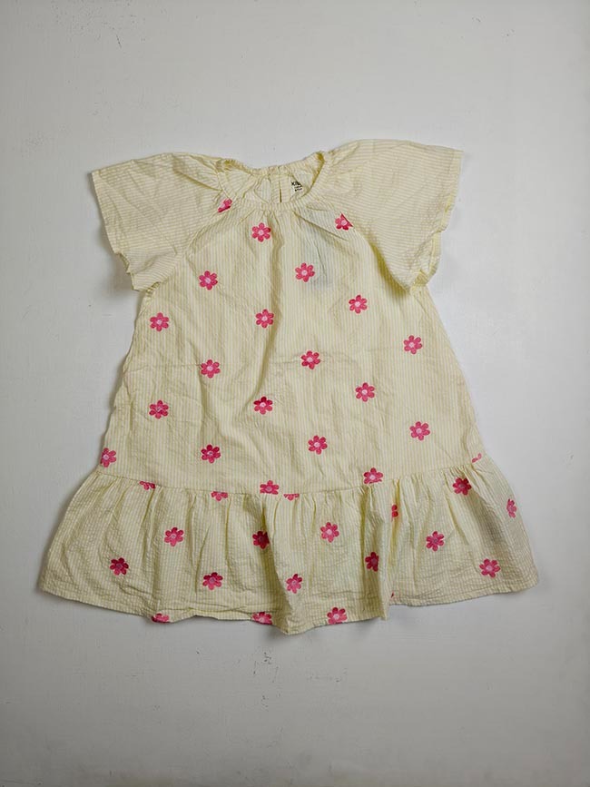 G22261 | Girls Raglan Sleeve Woven Dress