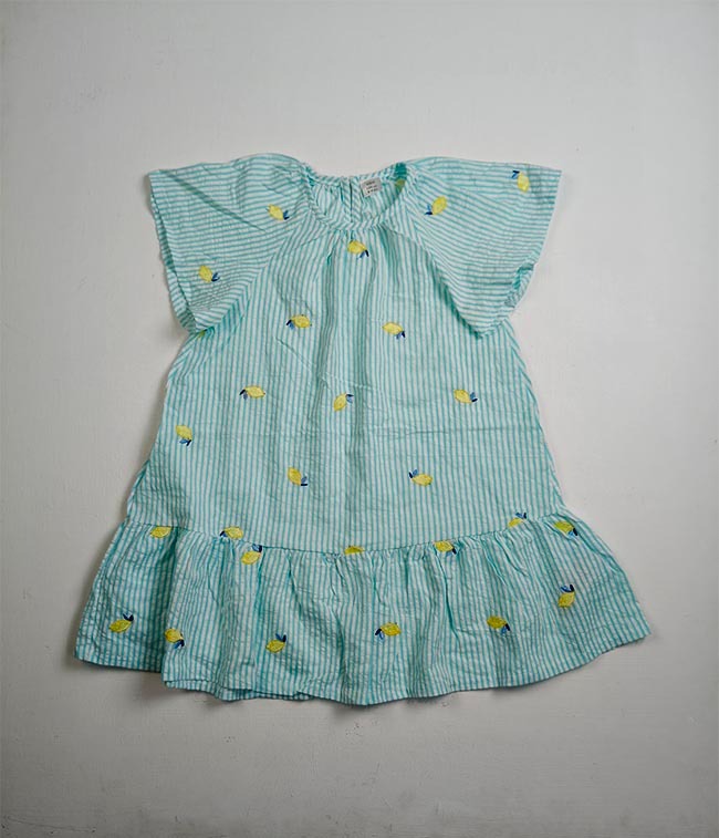 G22261 | Girls Raglan Sleeve Woven Dress