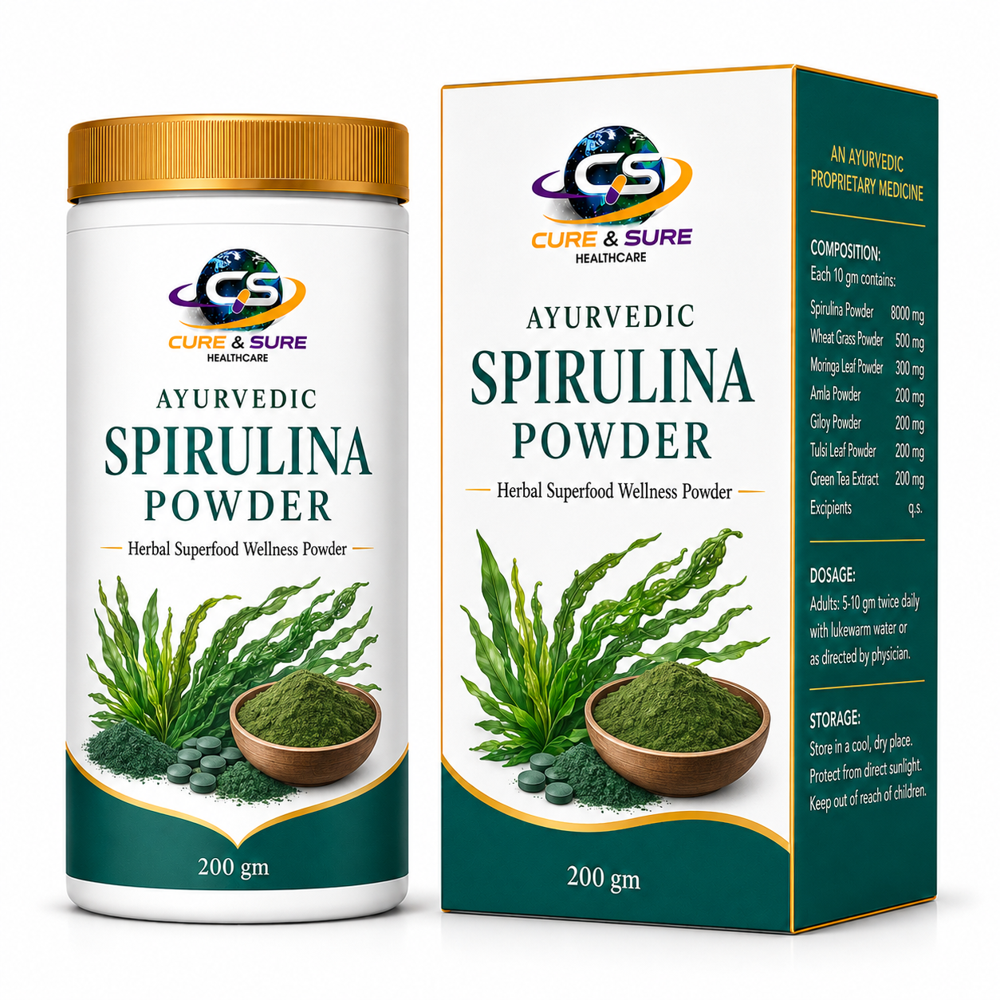 Ayurvedic Spirulina Powder Third Party Manufacturing