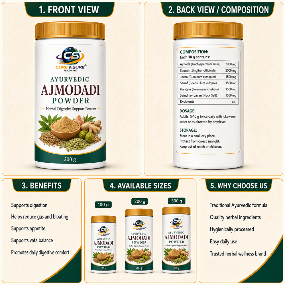 Ayurvedic Ajmodadi  Powder Third Party Manufacturing
