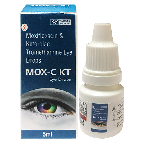 Moxifloxacin And Ketorolac Tromethamine Eye Drops