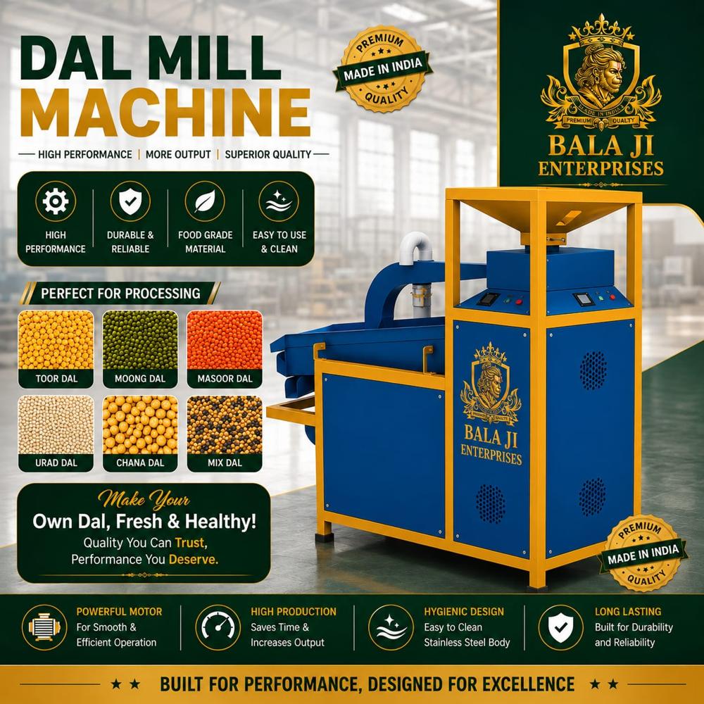 Dal Mill Making Machine