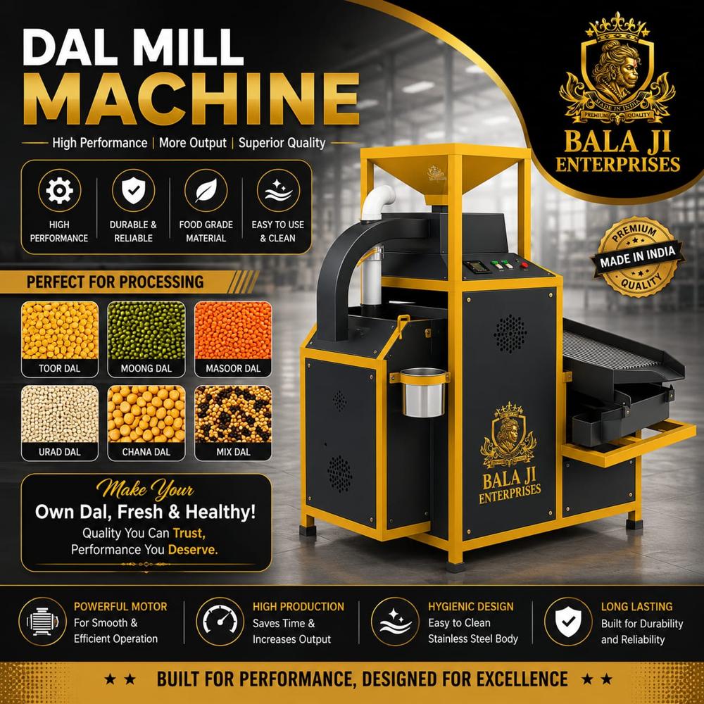 Dal Mill Making Machine