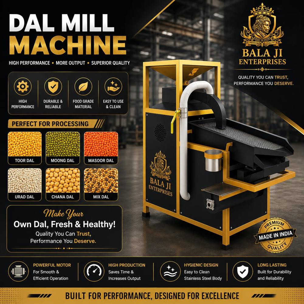 Dal Mill Making Machine