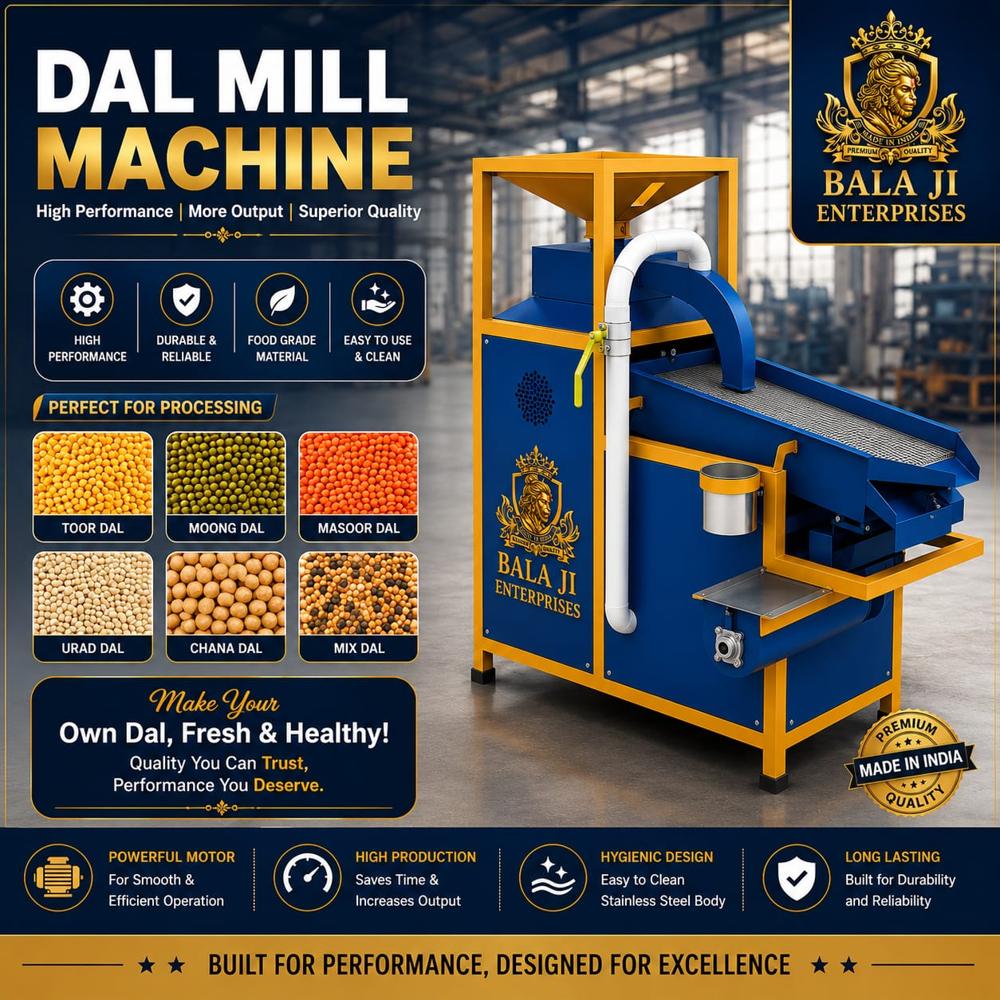 Dal Mill Making Machine