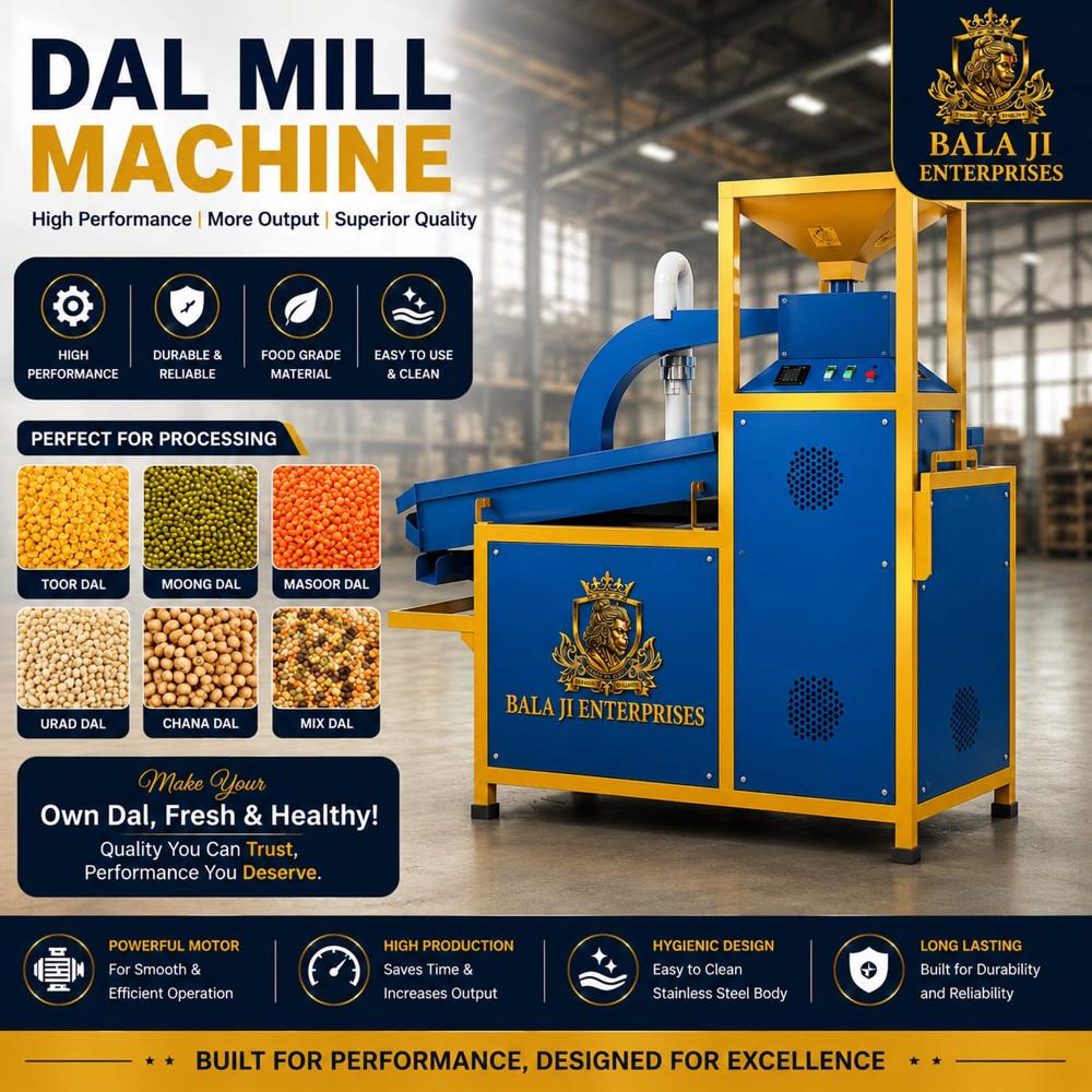 Dal Mill Making Machine
