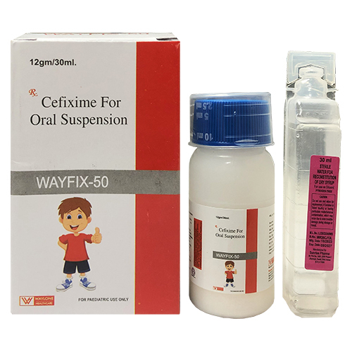 Cefixime For Oral Suspension
