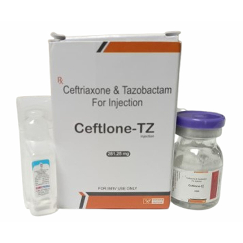 Ceftriaxone And Tazobactam Injection